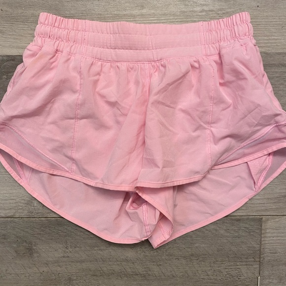 Women's Pink Lululemon shorts - Picture 1 of 3